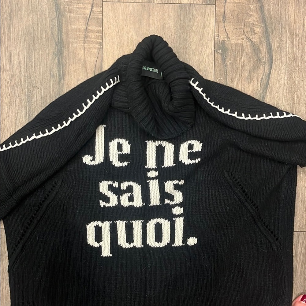 Zadig & Voltaire black sweater - Picture 3 of 5